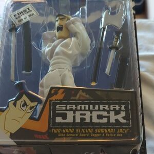 Samurai Jack  Two Hand Slicing Samurai Jack.  FIRST EDITION 489 OF 1000